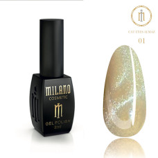 Гель лак MILANO Cat eyes ALMAZ 01